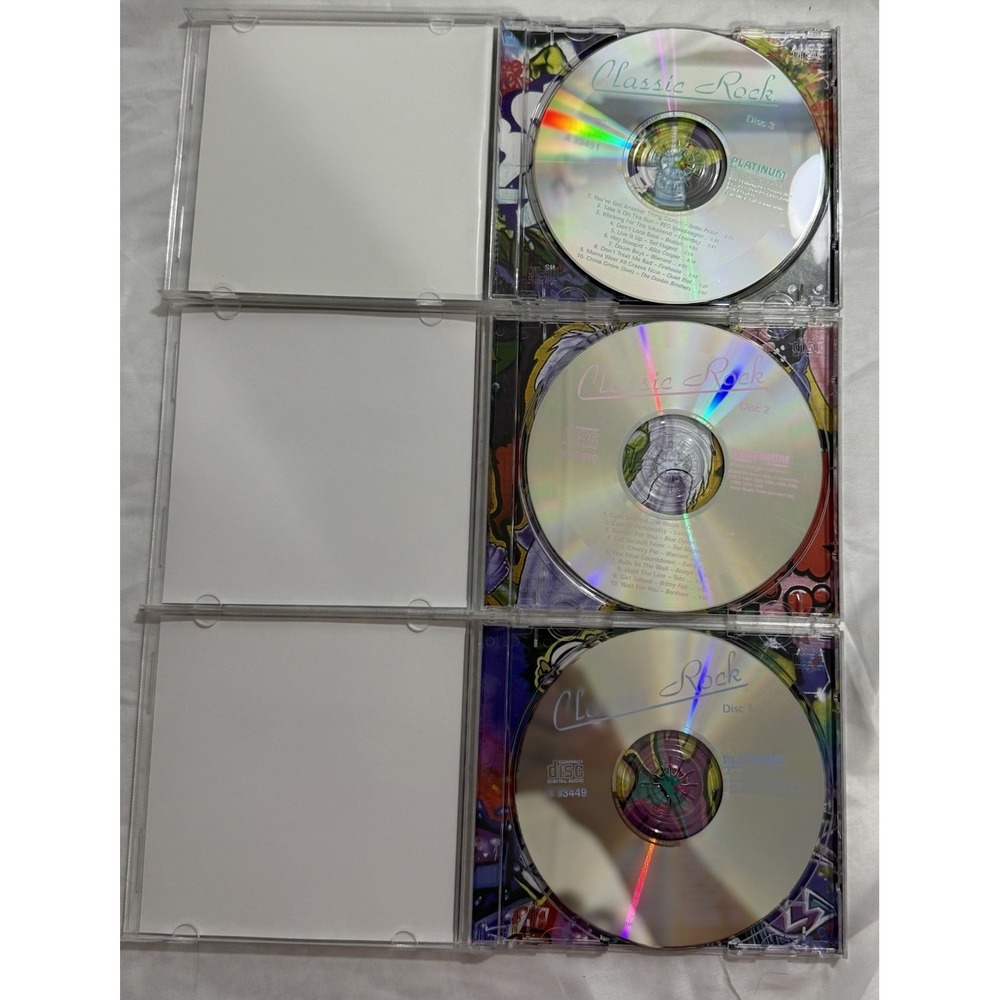 Lot Of 3!Classic Rock, #1,‎ #2, #3 by Various Artists - Picture 3 of 6
